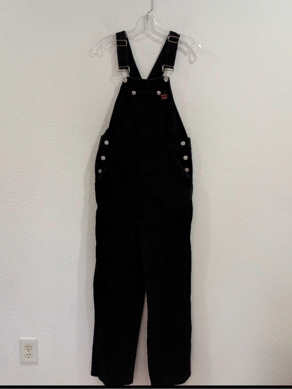 Vintage Guess Black Denim Overalls